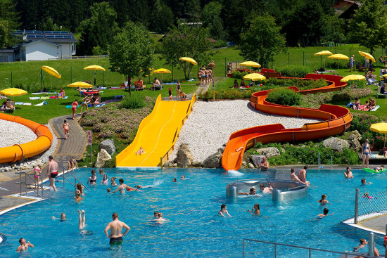 Wasserwelt Wagrain - Sommerurlaub - Wagrain - Kleinarl - Salzburger Land - Ferienwohnungen - Ortnerbauer